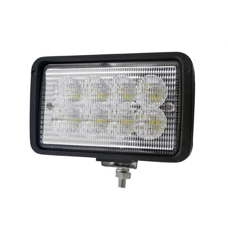 LED Диоден Халоген LED Фар - 3200lm 15,2cm 40W PRO - Трактор, Комбайн - Case , John Deere , Ford-New Holland , Komatsu