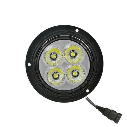 LED Диоден Халоген LED Фар - 3400lm 13.7cm 40W PRO - ОЕМ New Holland