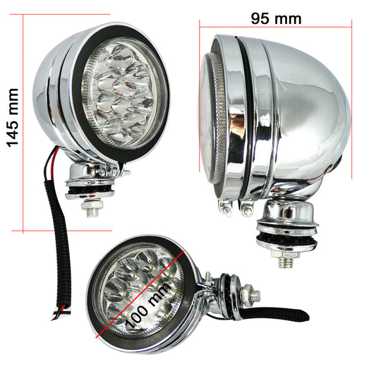 1 БРОЙ LED 4  100 мм Led Диоден Фар Прожектор Халоген За Джип Мотор 12V