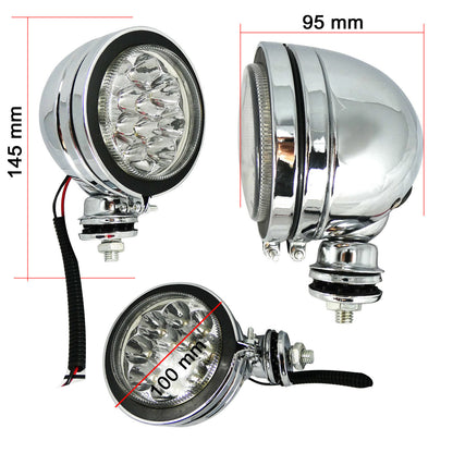 1 БРОЙ LED 4  100 мм Led Диоден Фар Прожектор Халоген За Джип Мотор 12V