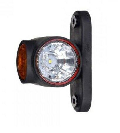 1 брой LED  Габарит Рогче12V-24V 3 SMD Диода,Тройна Функция :Червена, Бяла, Жълта Светлина, 3D Светлинен Ефект