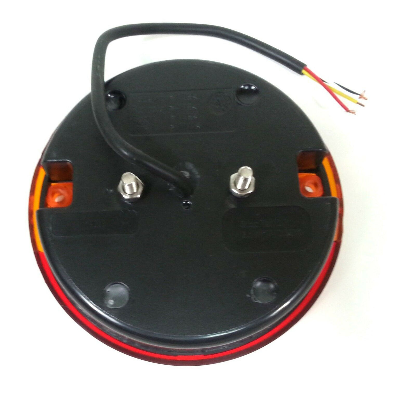 LED  Диоден Стоп Тип Хамбургер, Тънък Slim , Ø14cm, 12V-24V, За Камион, Ремарке, Бус , Каравана, Кемпер