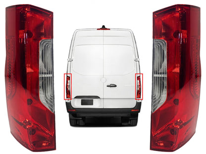 Комплект Ляв Десен Стопове Стоп За Мерцедес Mercedes Спринтер Sprinter W907 W710 2018+
