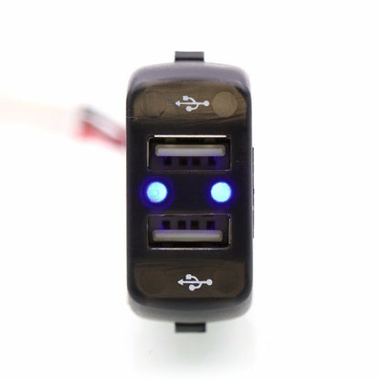 Двоен УСБ USB порт за вграждане за Скания Scania Р R П P Г G