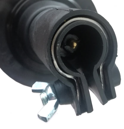 LED Аварийна, Сигнална Лампа Маяк Буркан 12/24V Оранжева, Жълта с Гладко Стъкло и 3 Режима На Светлина
