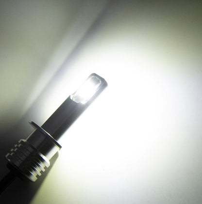 Комплект от 2 броя LED крушки за фарове H1 Х1 12V-24V Бели 6000k