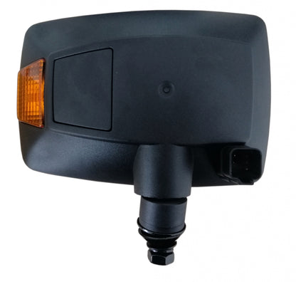 Комплект универсални външни фарове с мигачи мигач къси / дълги свелкини подходящи за трактор мотокар багер комбайн снегорин и др.