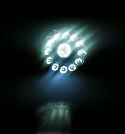 LED Лампа Халоген Таван Външна Интериорна Вътрешна Фар, Бяла и Жълта Светлина, 40W, 4000lm, 12V - 24V, За Камион, Трактор, Земеделски, Селскостопански Машини