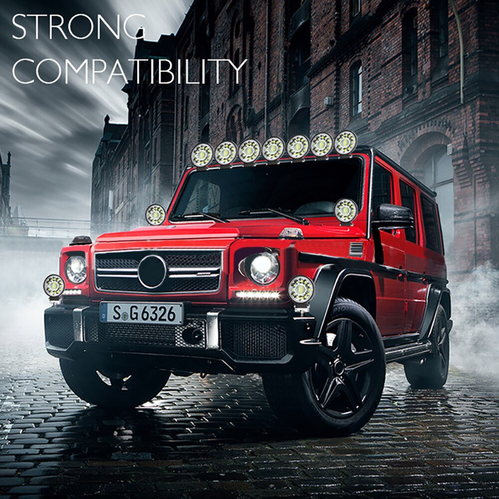 LED Лампа Халоген Таван Външна Интериорна Вътрешна Фар, Бяла и Жълта Светлина, 40W, 4000lm, 12V - 24V, За Камион, Трактор, Земеделски, Селскостопански Машини