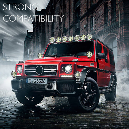 LED Лампа Халоген Таван Външна Интериорна Вътрешна Фар, Бяла и Жълта Светлина, 40W, 4000lm, 12V - 24V, За Камион, Трактор, Земеделски, Селскостопански Машини