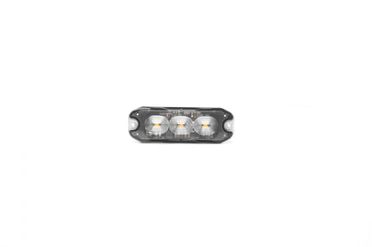 12-24V LED Жълта Аварийна Лампа Блиц Светлина Мигаща За Пътна Помощ Платформа и др. 8W с 4 режима 8х3 cm.