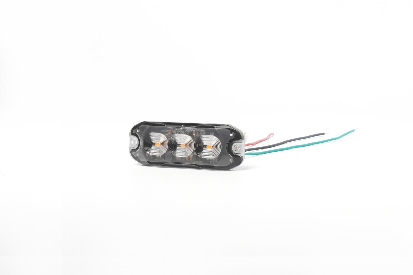 12-24V LED Жълта Аварийна Лампа Блиц Светлина Мигаща За Пътна Помощ Платформа и др. 8W с 4 режима 8х3 cm.