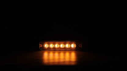 12 LED Комбинирана Жълто-Бяло Аварийна Лампа Блиц Светлина Мигаща За Пътна Помощ Платформа и др. 12-24V