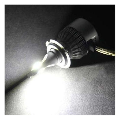 Комплект от 2 броя LED диодни крушки за фар фарове H4 Х4 12V 36W