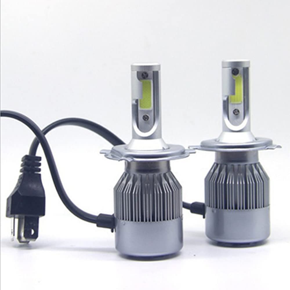 Комплект от 2 броя LED диодни крушки за фар фарове H4 Х4 12V 36W