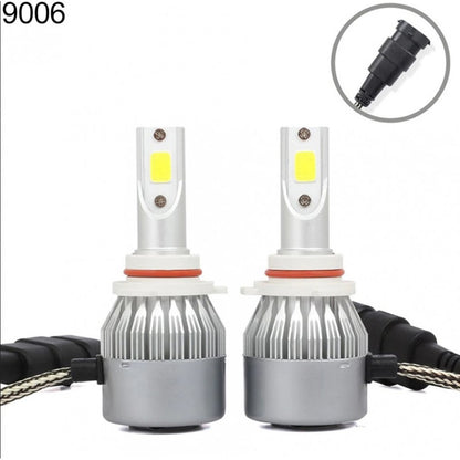 Комплект от 2броя LED диодни крушки за фар халоген HB4 ХБ4 12V 36W