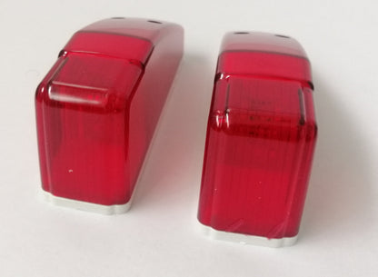 LED Светодиоден червен габарит за кабина на камион 12V - 24V за таван 14 х 4 х 6 cm