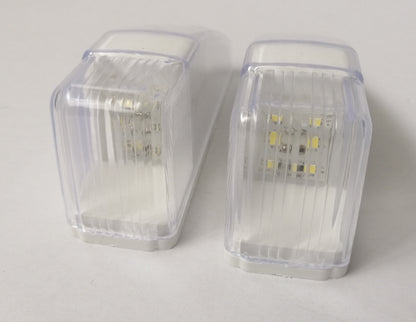 LED Светодиоден бял габарит за кабина на камион 12V - 24V за таван 14 х 4 х 6 cm