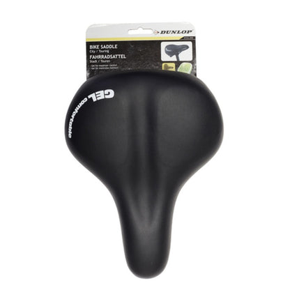 Анатомична седалка за велосипед черна DUNLOP 26.5cm x 18.5cm x 14cm