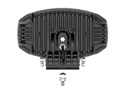 80W LED  Диоден Фар Халоген Лампа С Три Функции Неон Neon Ефект Бяло-Жълто / Оранжево 5800lm 12V - 24V E-Mark