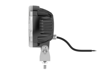 80W LED  Диоден Фар Халоген Лампа С Три Функции Неон Neon Ефект Бяло-Жълто / Оранжево 5800lm 12V - 24V E-Mark