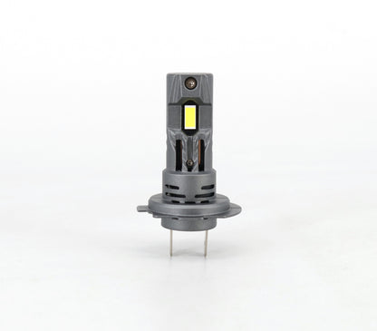 Комплект от 2 броя Умалени Мини LED Диодни Крушки E4S H7 H18 Х7 Х18 12V 50W 15000lm за Автомобил Мотоциклет Трактор Камион Бус и др.