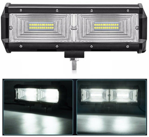 24 См 144W Мощен Led Диоден Бар Халоген Лампа Прожектор 7D 12V 24V