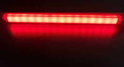 1 брой LED Светодиоден Габарит Маркер с Неон Ефект Червен 12V-24V 24 см