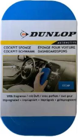 Гъба за автомобилно табло с аромат на океан Dunlop