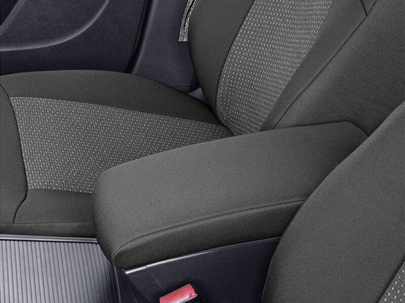 Пълен Комплект Тапицерия Kegel за предни+задни седалки на Volkswagen Passat B7 2010-2014 Черна Текстил