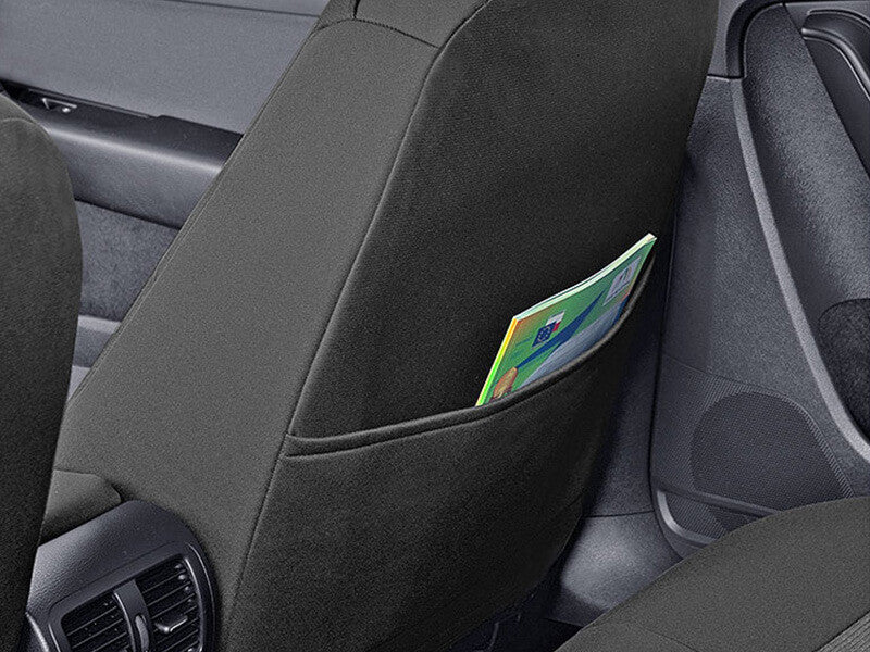 Пълен Комплект Тапицерия Kegel за предни+задни седалки на Volkswagen Passat B7 2010-2014 Черна Текстил