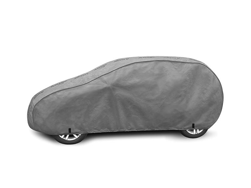 Висококачествено Покривало Kegel серия Mobile Garage размер M1 за хечбек 380-405см x 126-136см, сиво