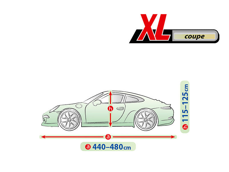 Висококачествено Покривало Kegel за купе автомобил Серия Mobile Garage размер XL 440 - 480см х 115 - 125см