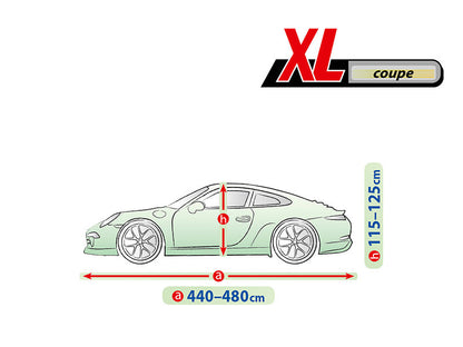 Висококачествено Покривало Kegel за купе автомобил Серия Mobile Garage размер XL 440 - 480см х 115 - 125см