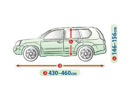 Висококачествено Покривало Kegel за Джип SUV Серия Mobile Garage размер L 430 - 460см х 146 - 156см