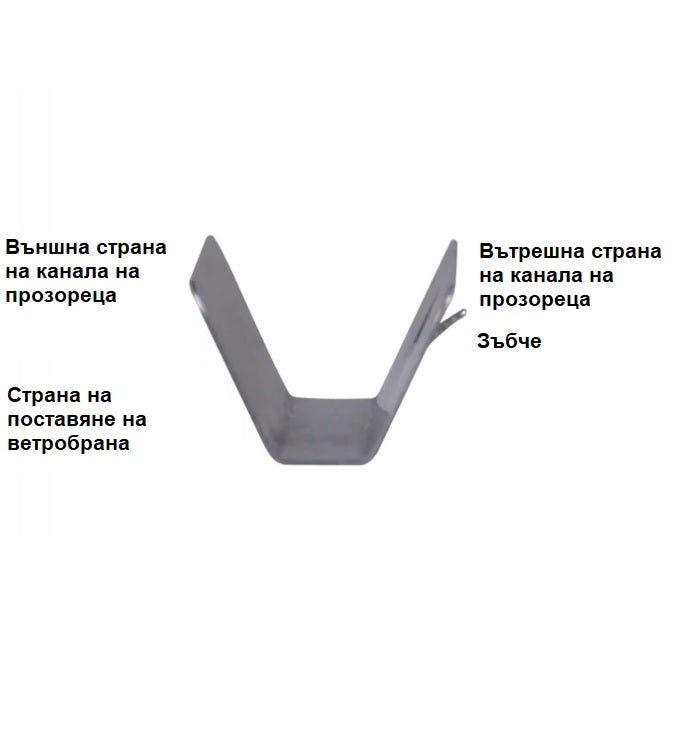 Комплект от 2бр. ветробрани за Mercedes VITO / VIANO W639 2003-2014
