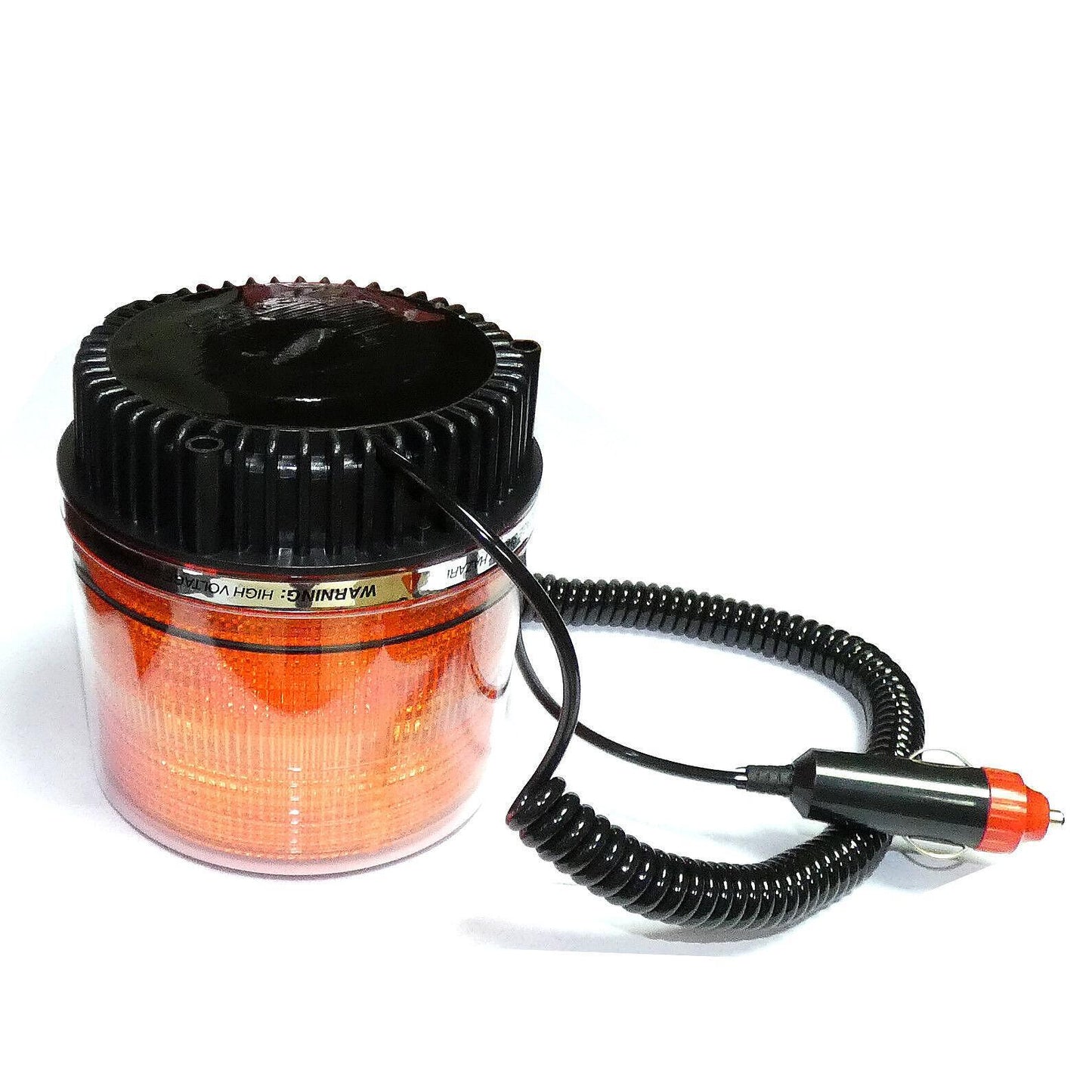 26 Led 8W Сигнална лампа, аварийна, маяк, буркан 12V с магнитно или болтово закрепване, 9лъча