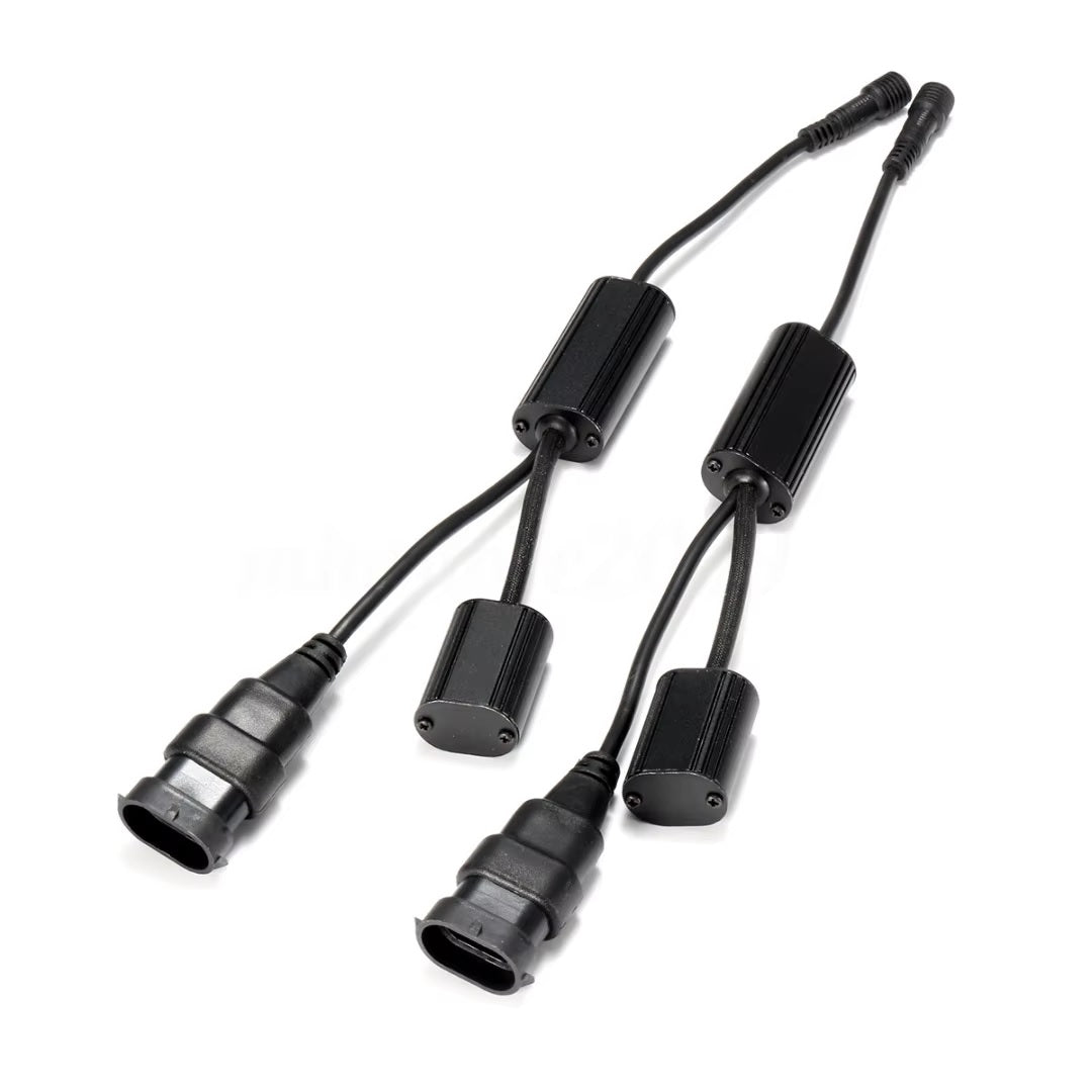 Комплект H8 40W LED Angel Eyes крушки за BMW – CANBUS, жълта / оранжева светлина, OEM 63217760782