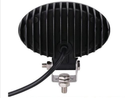 13.8см х 35см елипсовиден 8 LED фар - светлини за мъгла - подходящ за джипове, лодки, ел. велосипеди - 24W , 2280 лумена - разпръсната светлина - 12 / 24 волта