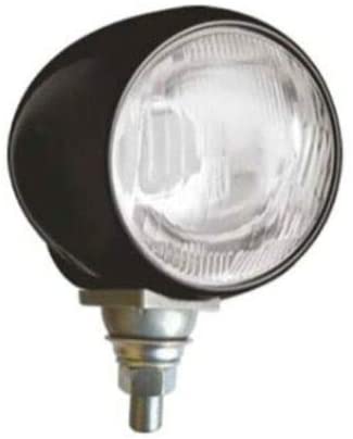 Комплект 2 Броя Фар, Халоген, Универсален, Кръгъл, Черен Корпус, Метал и Стъкло, Ø12см,