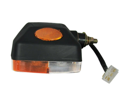 Ляв LED Фар с Мигач, Габарит, Подходящ за Трактор, Комбайн, Багер, Снегорин и др - 9 диода 27W, 2200-2700 lm