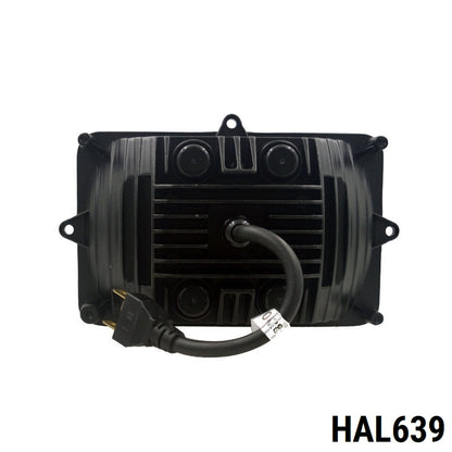 LED Диоден Халоген LED Фар - 5100lm 16.5cm 60W PRO - Късa/Дълга Светлина - John Deere Странично захващане