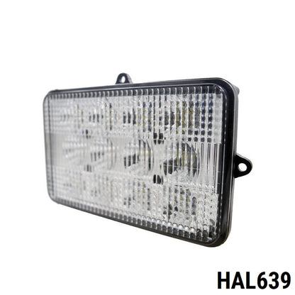 LED Диоден Халоген LED Фар - 5100lm 16.5cm 60W PRO - Късa/Дълга Светлина - John Deere Странично захващане
