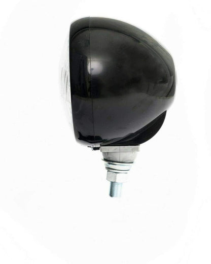 Фар, Халоген, Универсален, Кръгъл, Черен Корпус, Метал и Стъкло, Ø12см,