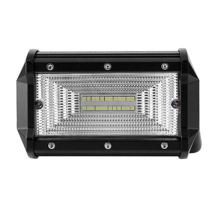 72W Led Bar Led Бар Диоден Фар Прожектор Халоген 12-24V Flood Light Разпръсната Светлина