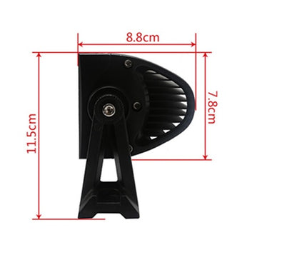 27 См 36W Мощен 4D 4Д Епистар Led Bar Led Диоден Бар Прожектор 12V 24V 2160 Лумена