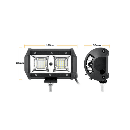 1бр LED Прожектор 54W 12-24V с насочена светлина, Led Бар, Диоден Фар, Прожектор, Халоген
