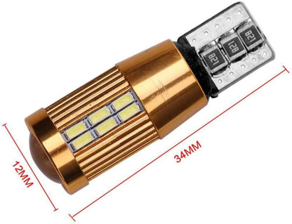 LED  Диодни Крушки За Габарит, Т10 W5W 194 168, 30 SMD, 12V, Бяла Светлина, Canbus - Error free , Без грешки