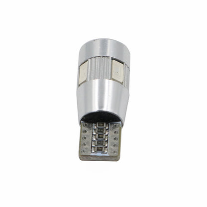Led Крушки За Габарит, Т10 W5W LED 6 SMD, Canbus, 12V, Синя Светлина