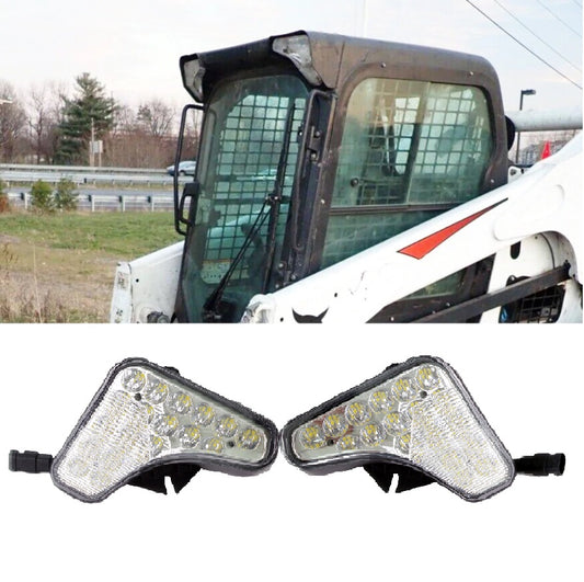 Комплект Led Диодни Фарове Led Халогени OSRAM LEDs 188мм/174мм/150мм 90W Подходящи За Мини Багер Bobcat